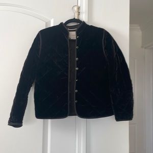 Aritzia wilfred Velvet jacket xs